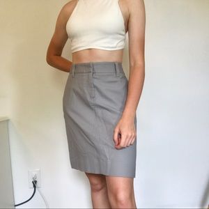 NWOT Ann Taylor gray skirt
